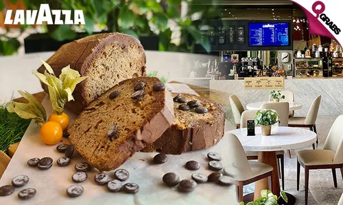 Coffee & Baked Sweets at Lavazza Café at Aleph Doha Residences!